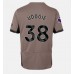 Tottenham Hotspur Destiny Udogie #38 3rd Dres 2023-24 Krátkým Rukávem